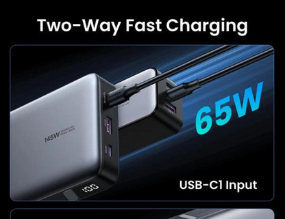 UGREEN - 25000 mAh Fast Charging Power Bank - 145w