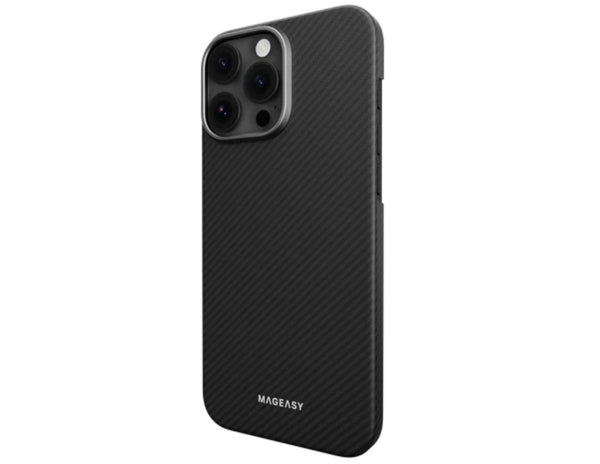 جراب MagEasy Kev M من ألياف الأراميد لجهاز iPhone 16 Pro وPro Max