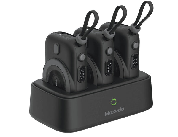 Moxedo Combo 3 x 10,000mAh Power Bank with Charging Dock – MX-PBH035-DS