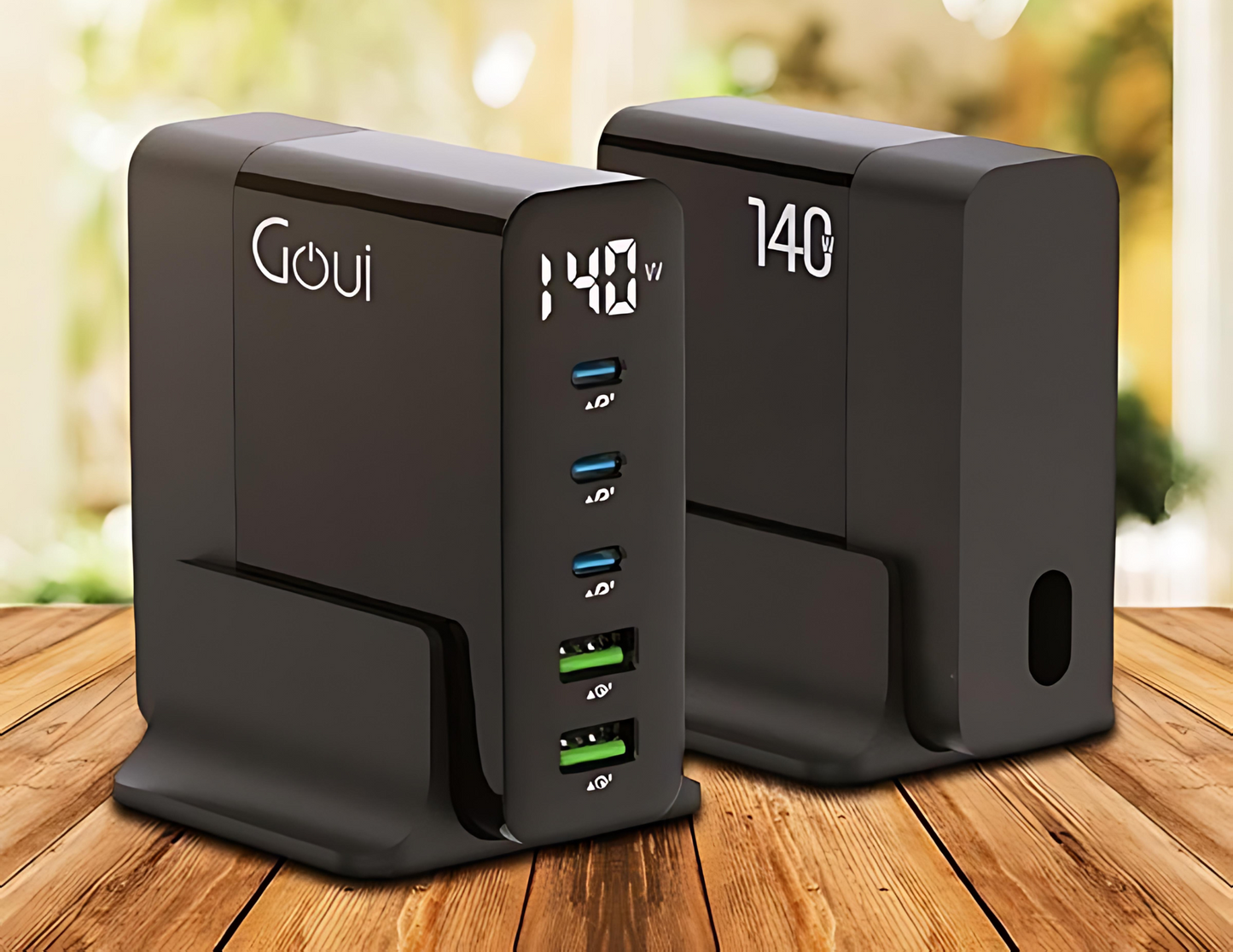 Goui Gan 140W Desktop Charger 5 Ports