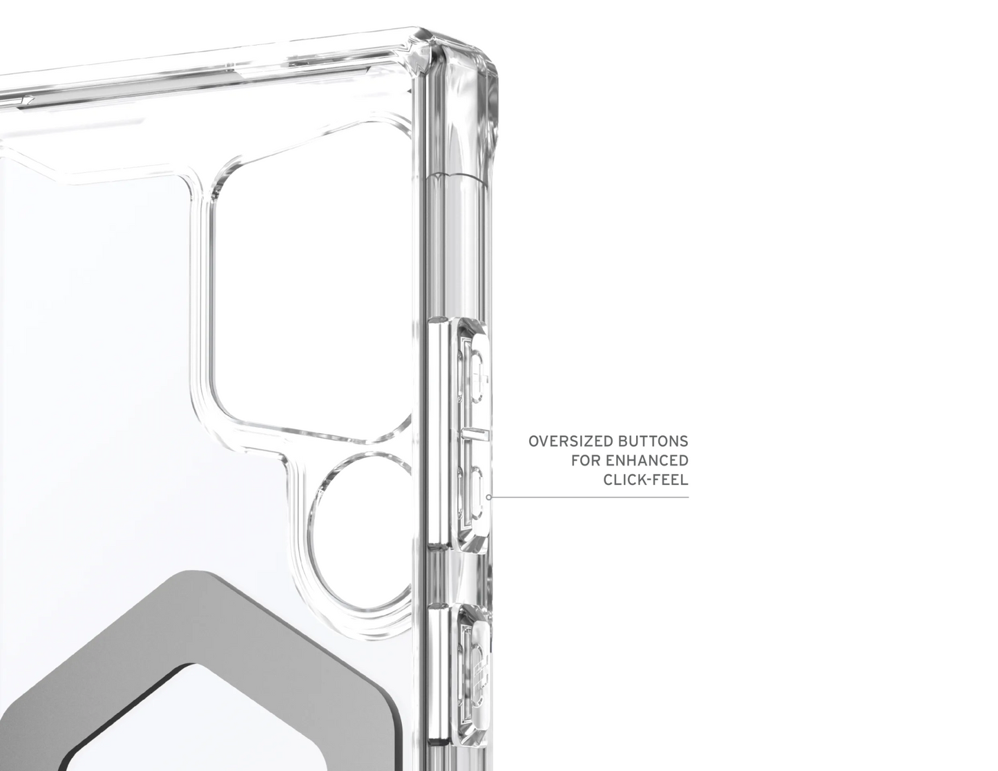 UAG Plyo Pro Case for Samsung Galaxy s24 Ultra - Ice Silver