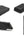 Belkin BoostCharge Magnetic Wireless Power Bank 5000mAh with Fold-out Stand – BPD004btBK – Black on a white background