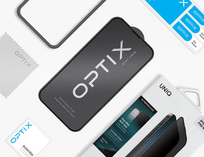 Uniq Optix Privacy 2-Way Filter Glass Screen Protector for iPhone 16 Pro / Pro Max