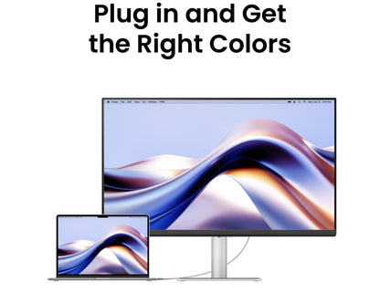 شاشة BenQ MA270U مقاس 27 بوصة بدقة 4K لأجهزة MacBook مع منفذ USB-C وإضاءة خلفية LED