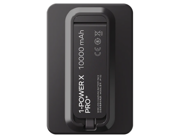 Momax - 1-Power X Pro+ Magnetic Wireless Power Bank 10000mAh With Built-In USB-C Cable & Stand