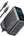 Anker 140W 4-Port GaN Laptop Charger with a USB-C cable and a smart display showing the charging status, in a black color.