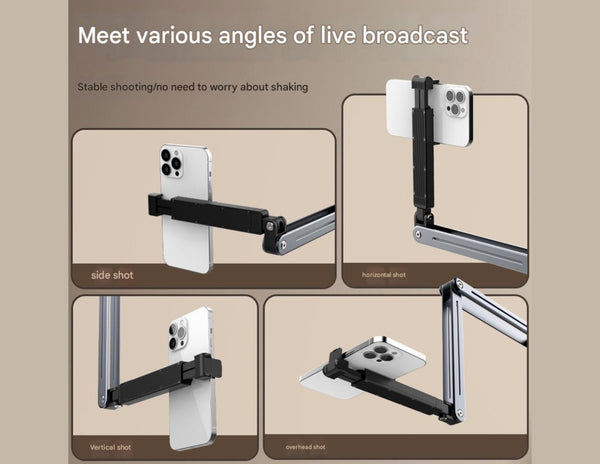 P86S Universal Stand for Mobile Phone and Tablet – Gray