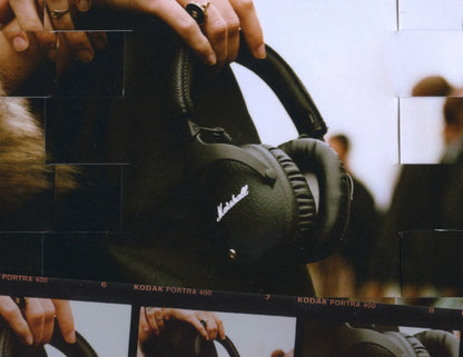 سماعات رأس لاسلكية Marshall Monitor II ANC سوداء اللون فوق الأذن