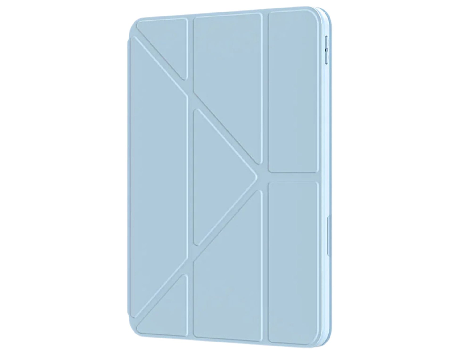 Light blue AmazingThing Titan Pro Magnium Case for iPad Gen 10 (A16) on a white background