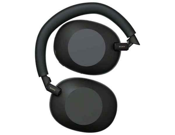 Sony WH-1000XM6 Wireless Noise Canceling Headphones – Black on a white background