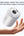 Small white device held in a hand with text about its lightweight design.