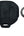 Black Jetour Hybrid Car Key Cover – Alcantara / Leather Finish on a white background