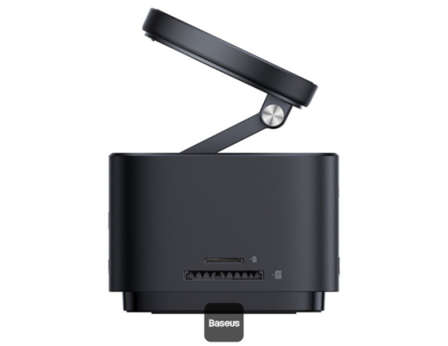 موزع Baseus MagPro Series II USB-C 7 في 1 مع شحن لاسلكي مغناطيسي بقوة 15 وات - أسود كوزميك B00072900121-00