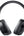 Black over-ear headphones on a white background