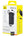 Baseus power bank packaging with yellow and white design on a white background