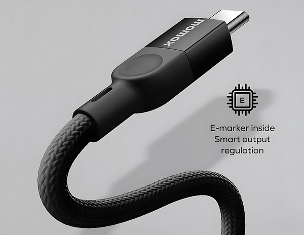 Momax Mag Link Magnetic USB-C to USB-C Cable 100W (Up to 2m) - THABTHABA STORE