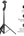 Black Momax 1-Snap Pole Magnetic Tripod Selfie Stick with Wireless Remote – KM17D with MagSafe compatibility on a white background