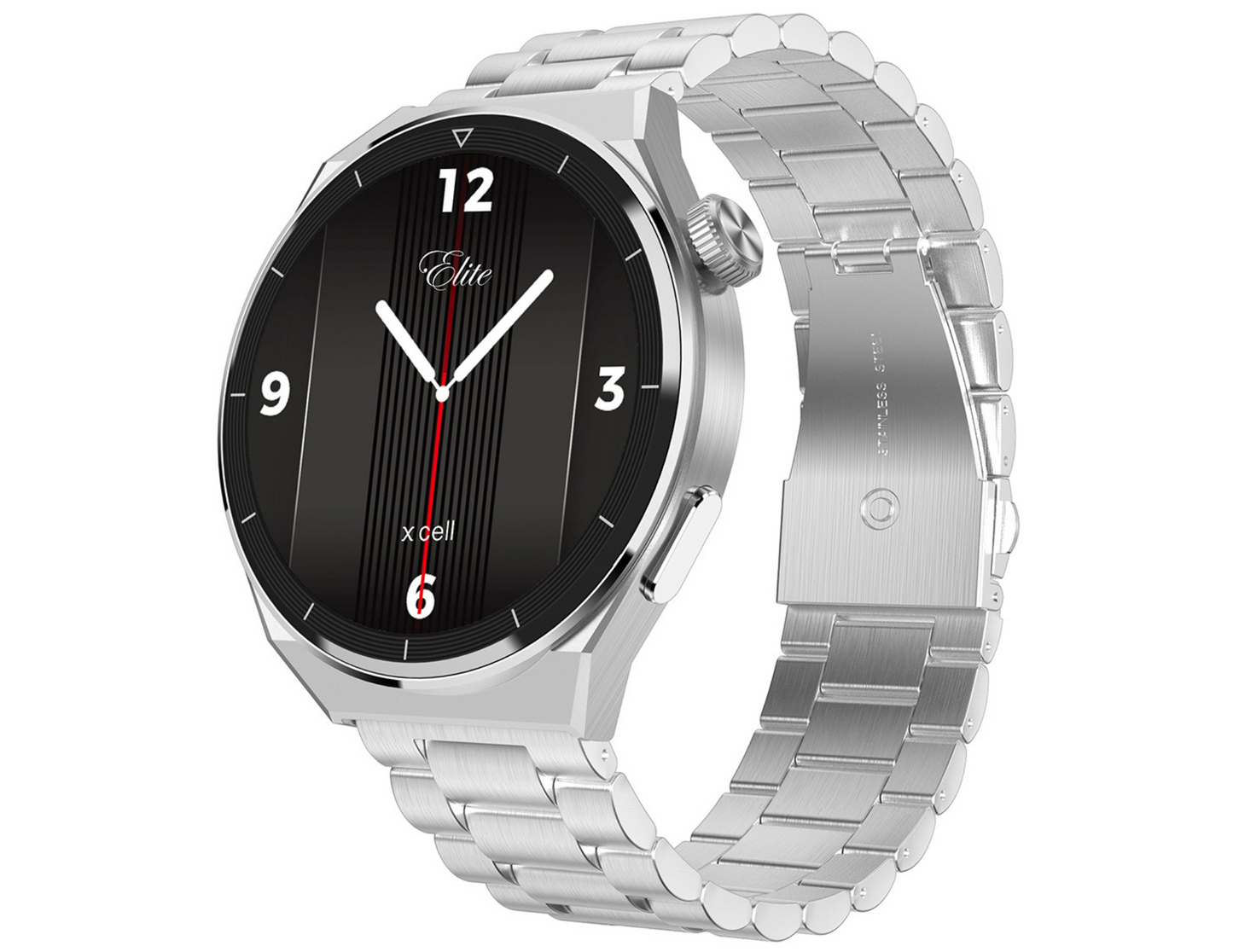 Elite 4 Smart Watch Stainless Steel