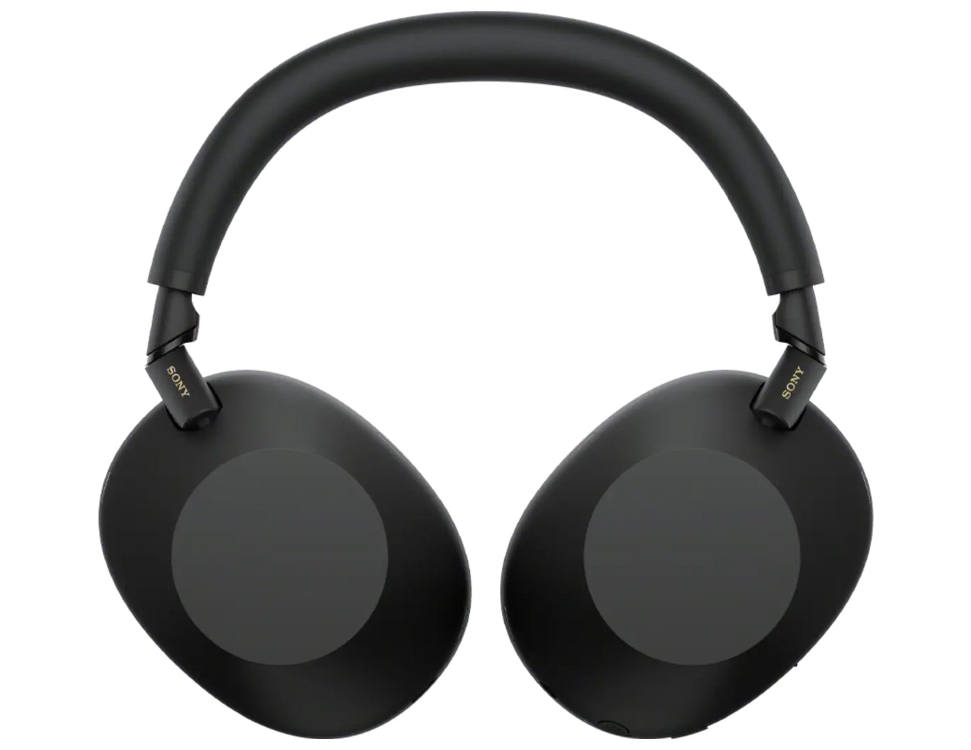 Sony WH-1000XM6 Wireless Noise Canceling Headphones – Black on a white background