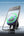 Phone mounted on a car dashboard with charging app displayed, featuring the Qii logo.