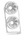 Portable Double Head Desktop Fan F-052 - THABTHABA STORE