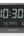 ALFAJR Jumbo Clock CJ-17B with large screen and external speaker jack.