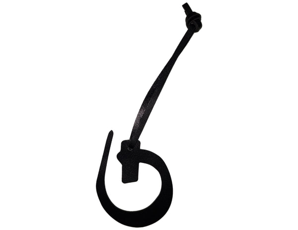 Arabic Letter Leather Car Hanging Pendant