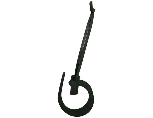 Arabic Letter Leather Car Hanging Pendant