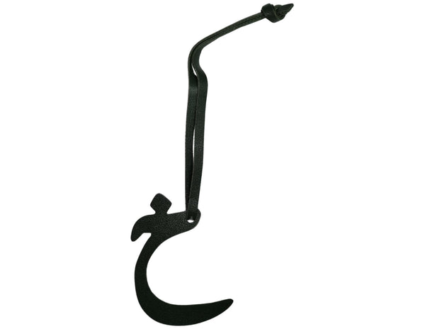 Arabic Letter Leather Car Hanging Pendant