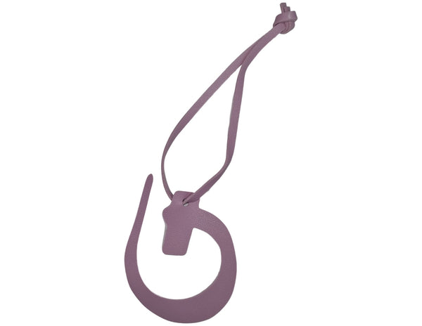 Arabic Letter Leather Car Hanging Pendant