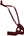 Arabic Letter Leather Car Hanging Pendant