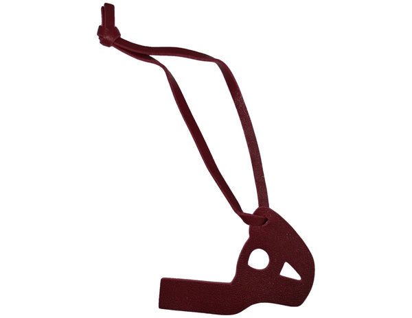 Arabic Letter Leather Car Hanging Pendant