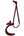 Arabic Letter Leather Car Hanging Pendant