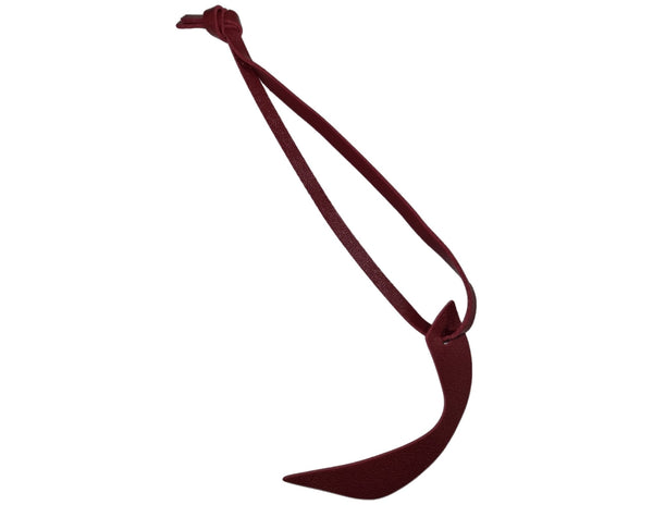 Arabic Letter Leather Car Hanging Pendant