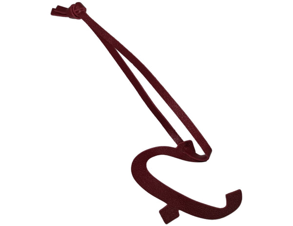 Arabic Letter Leather Car Hanging Pendant