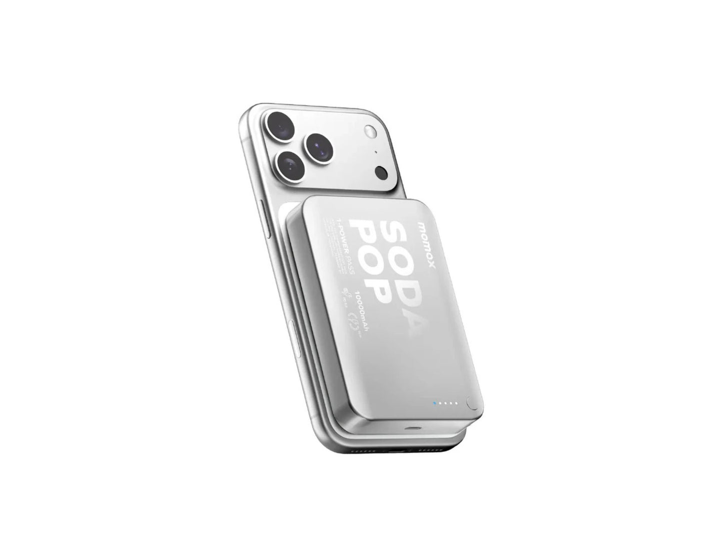 Momax 1-Power Pass 10000mAh magnetic wireless power bank IP166 Qatar