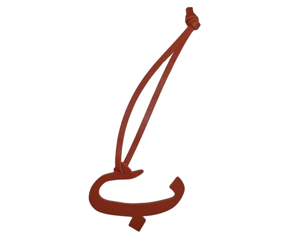 Arabic Letter Leather Car Hanging Pendant