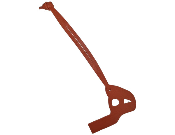 Arabic Letter Leather Car Hanging Pendant