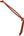 Arabic Letter Leather Car Hanging Pendant