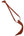 Arabic Letter Leather Car Hanging Pendant