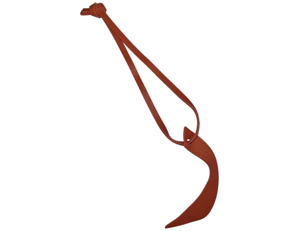 Arabic Letter Leather Car Hanging Pendant