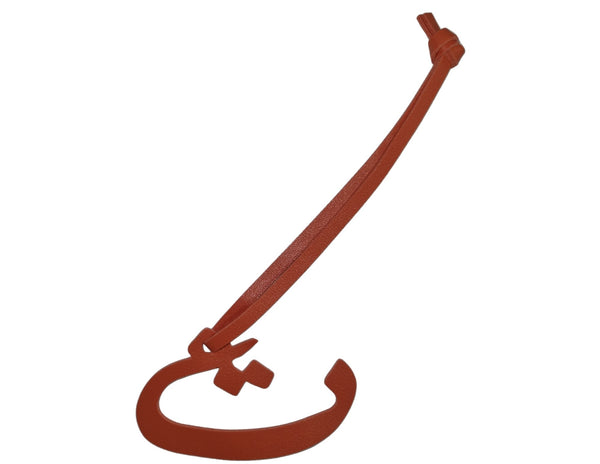 Arabic Letter Leather Car Hanging Pendant