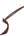 Arabic Letter Leather Car Hanging Pendant