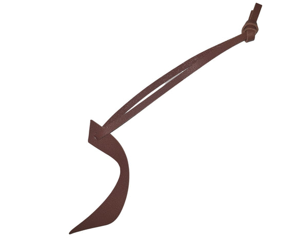 Arabic Letter Leather Car Hanging Pendant