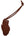Heritage Leather Car Hanging Pendant