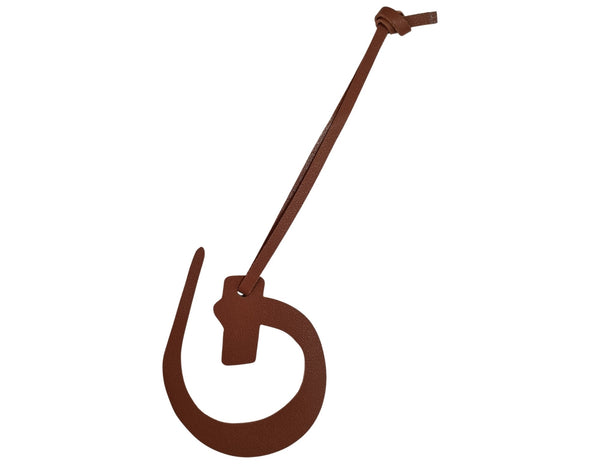 Arabic Letter Leather Car Hanging Pendant