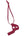 Arabic Letter Leather Car Hanging Pendant