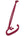 Arabic Letter Leather Car Hanging Pendant