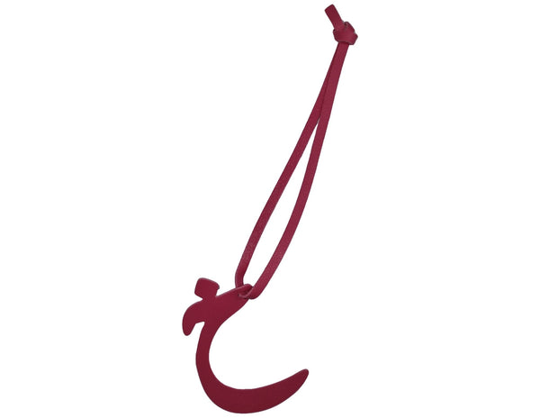 Arabic Letter Leather Car Hanging Pendant