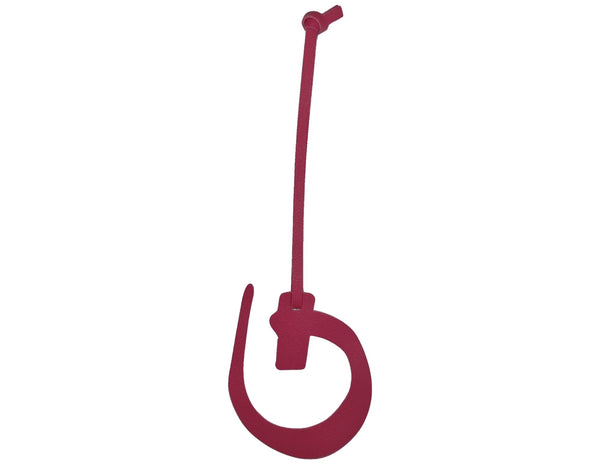 Arabic Letter Leather Car Hanging Pendant